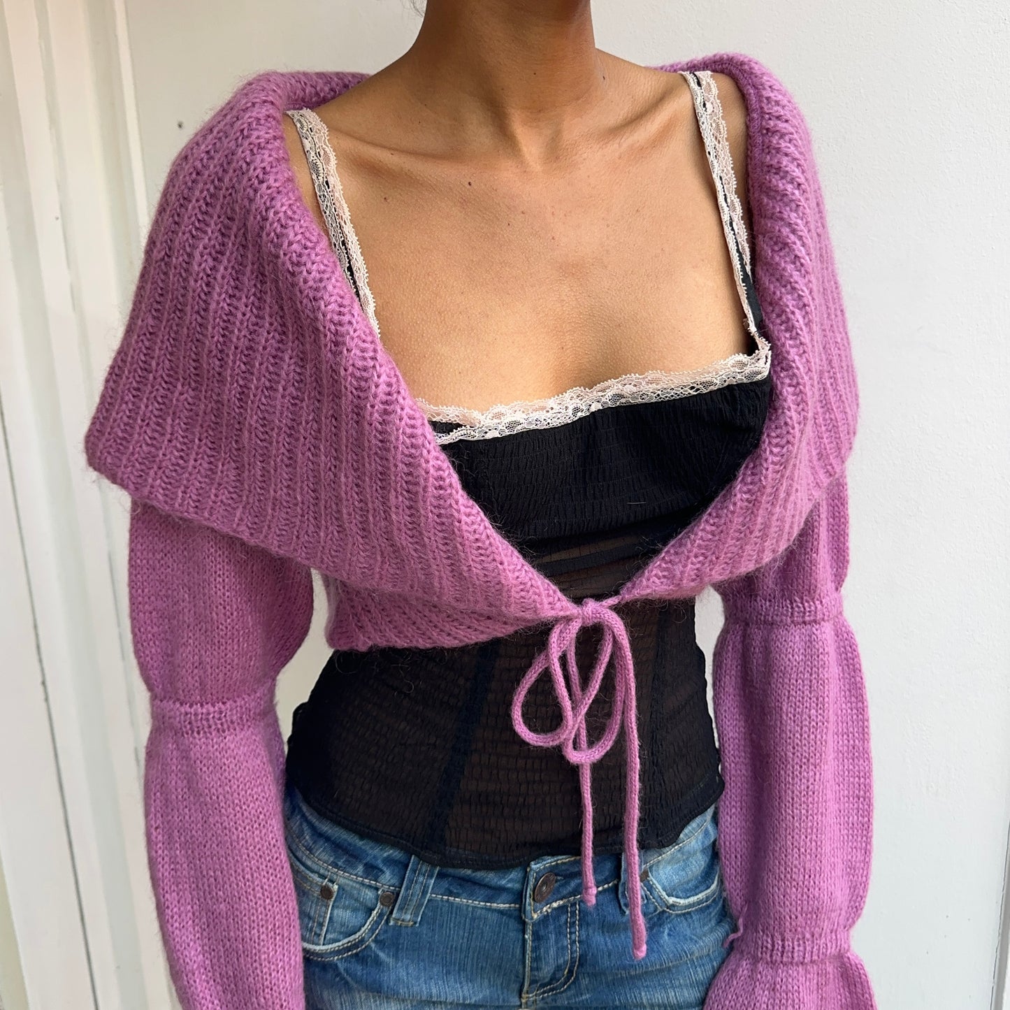 Purple Fairycore Cardigan