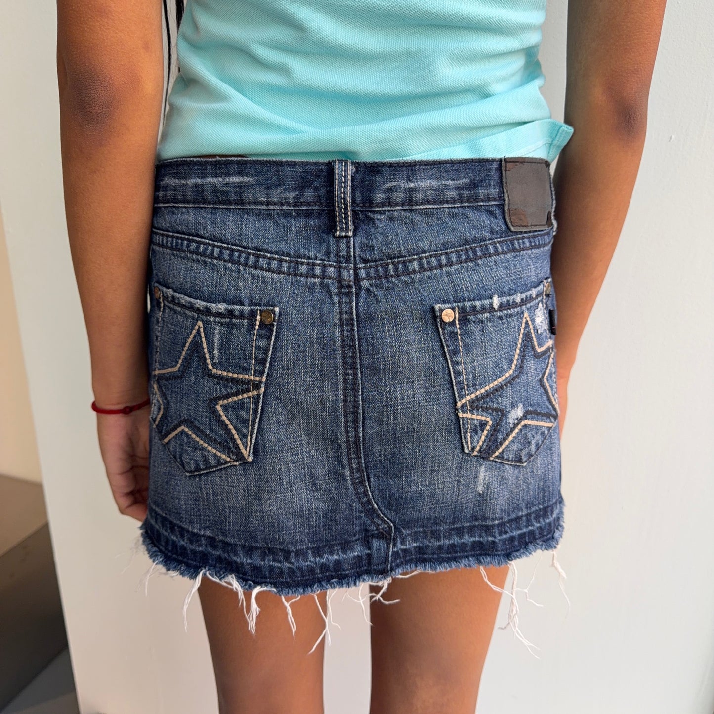 Denim Mini Skirt