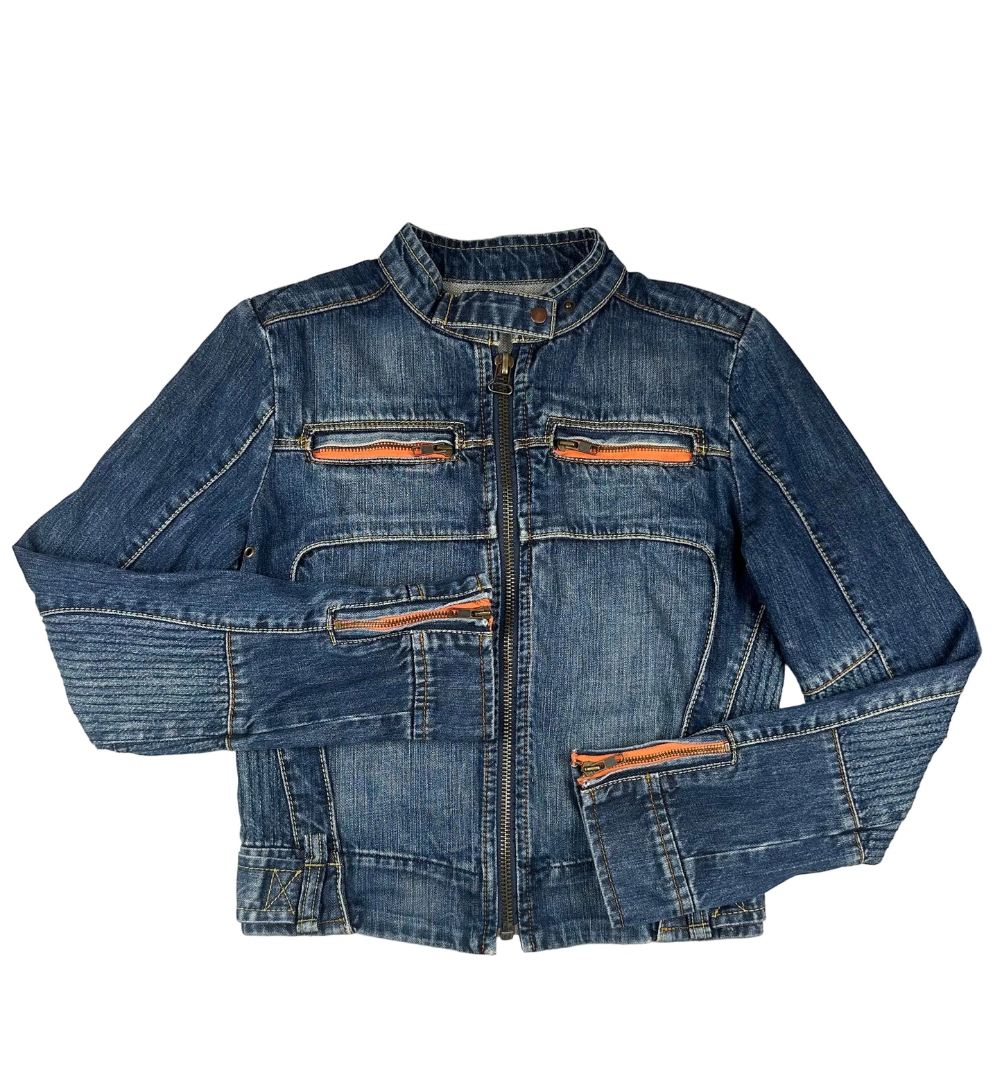 Denim Racer Jacket