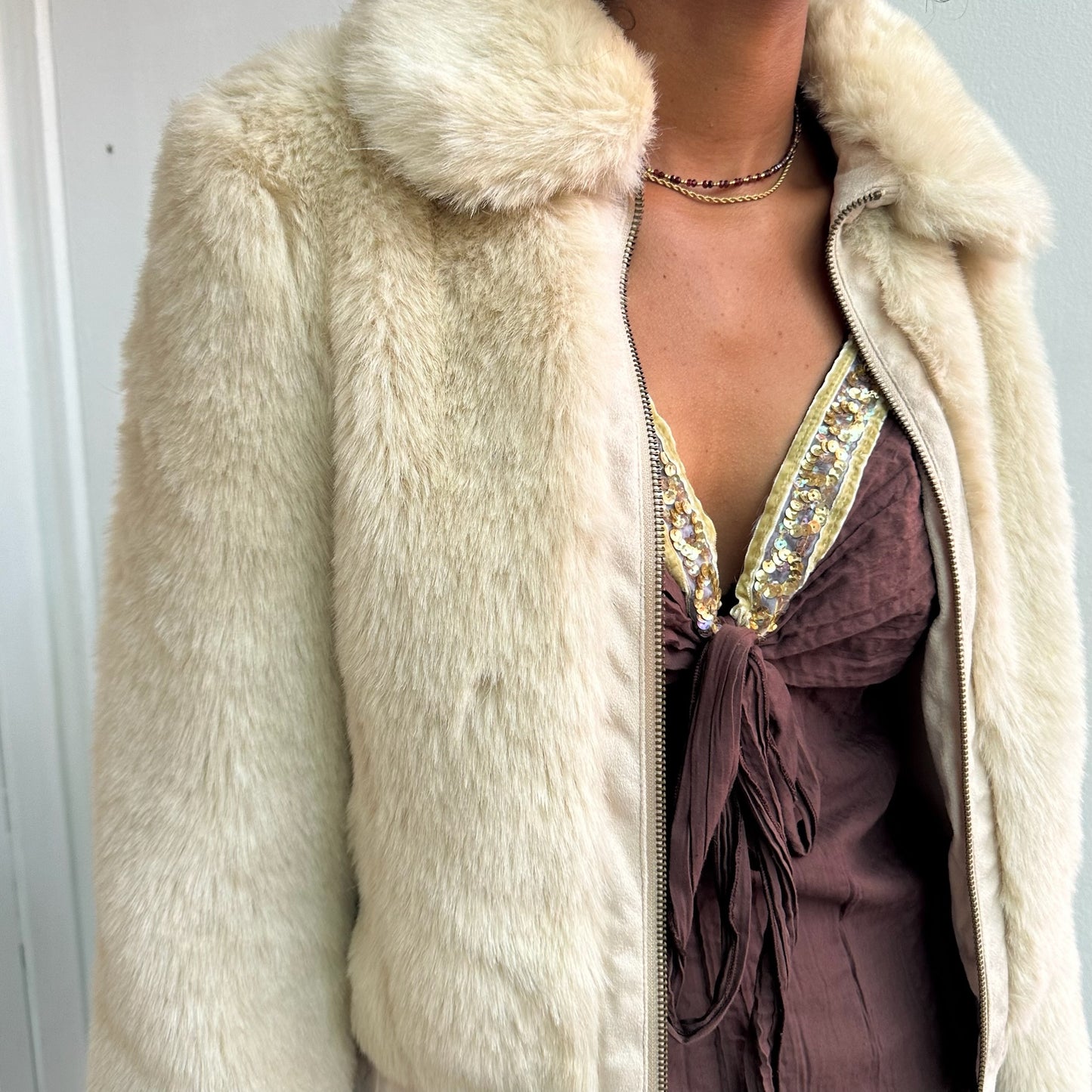 Faux Fur Jacke