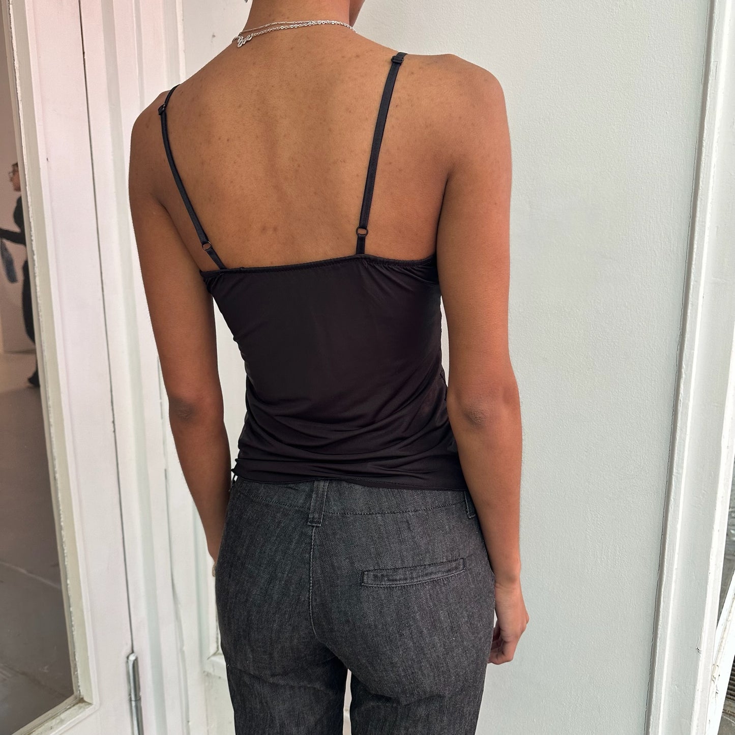 Schwarzes Cami
