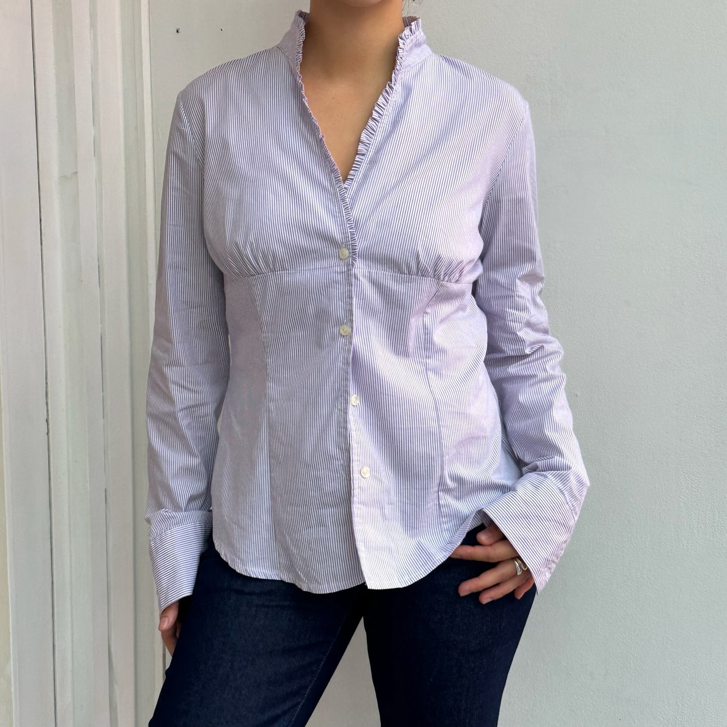 Gestreifte Bluse