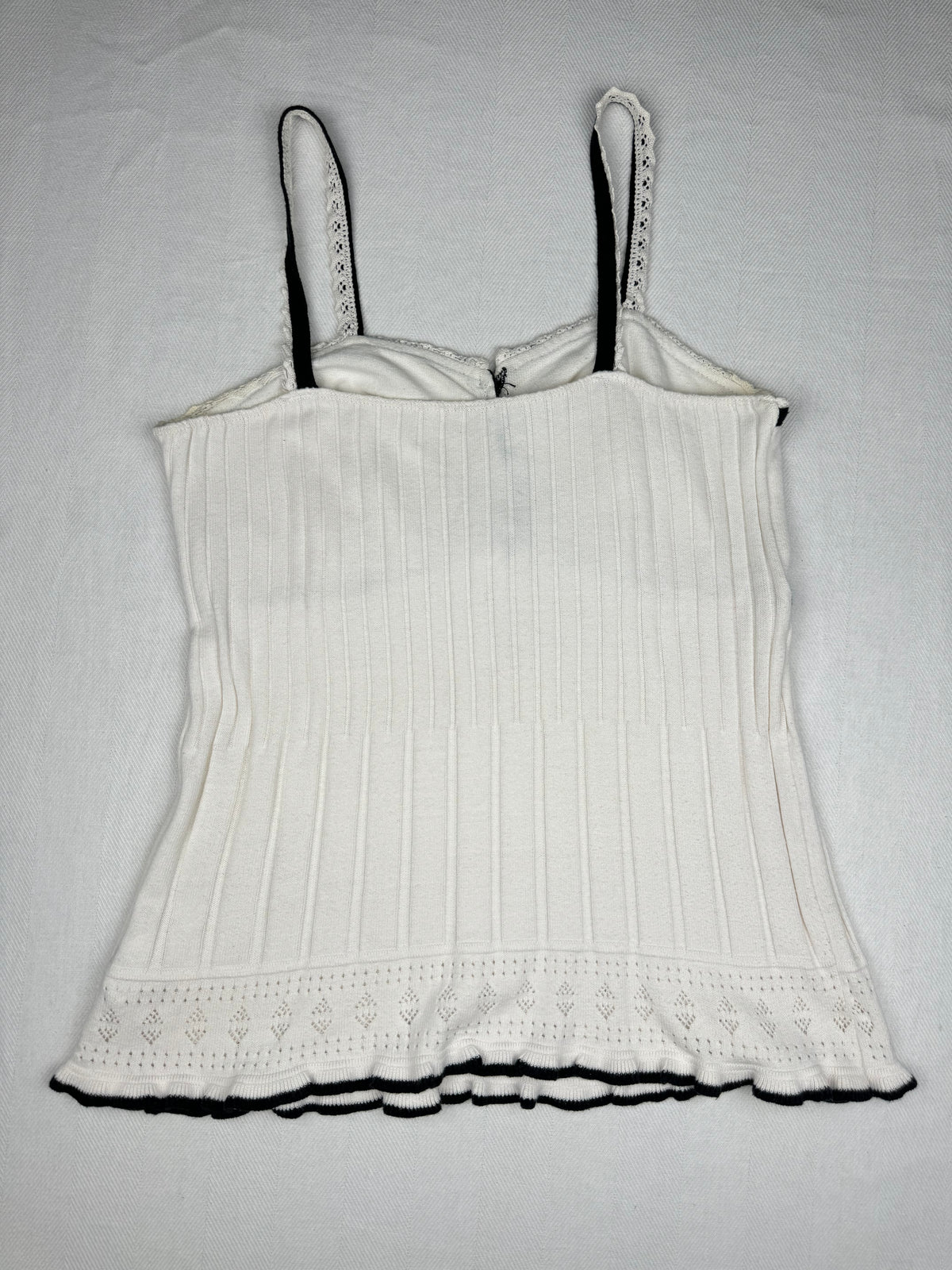 White Coquette Top
