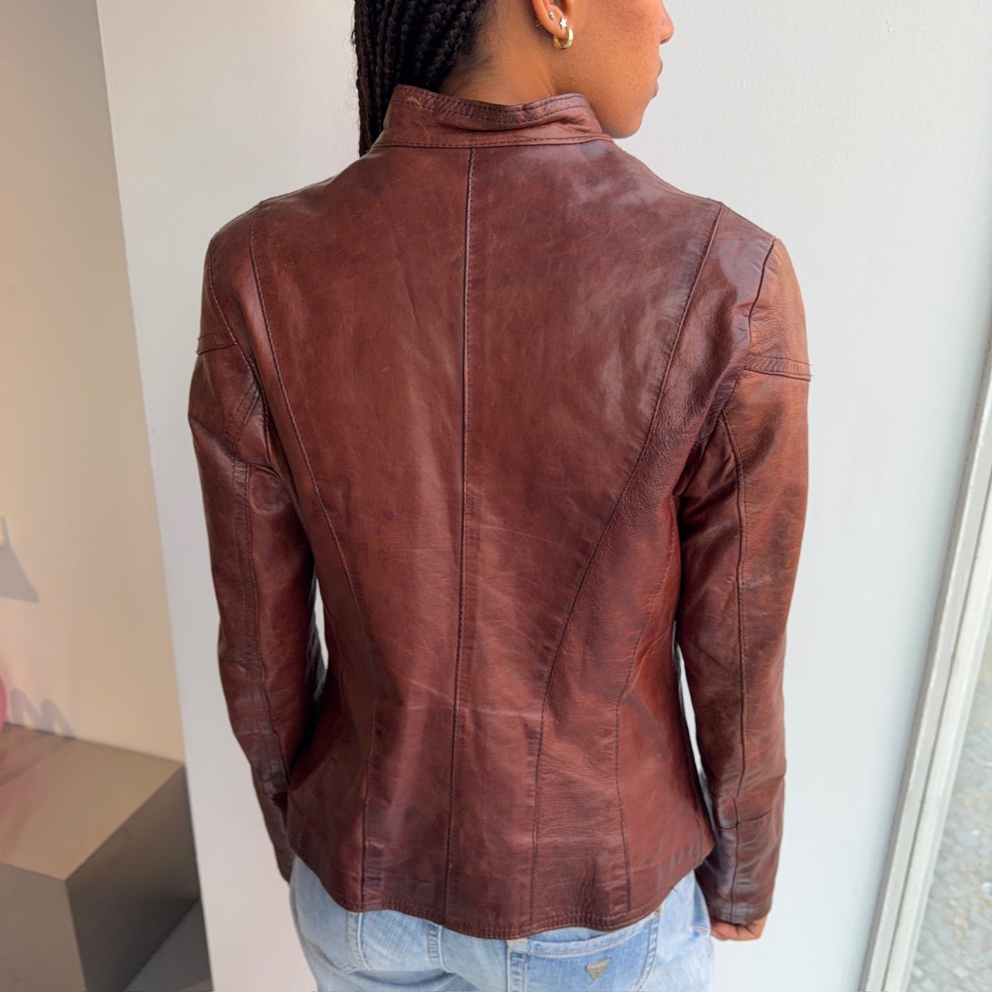 Dark Brown Leather Jacket