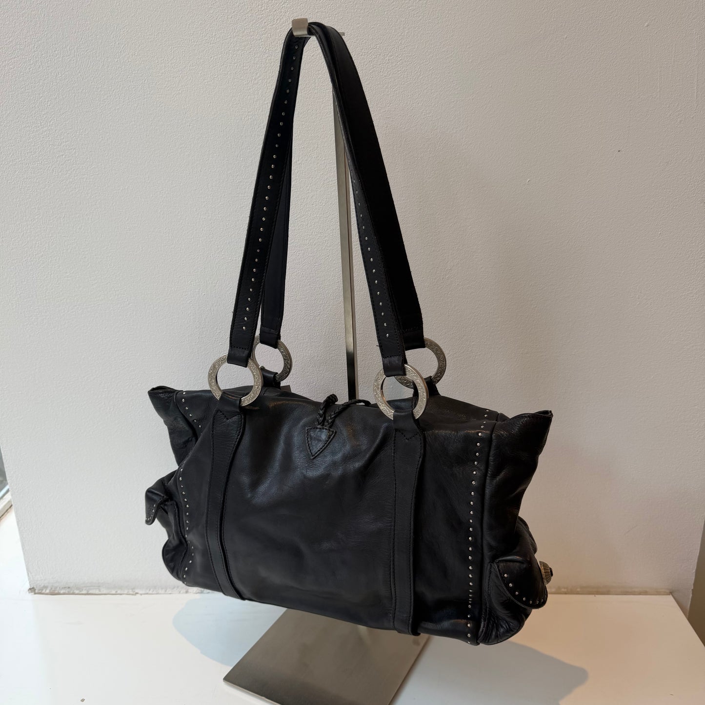 Black Leather Bag