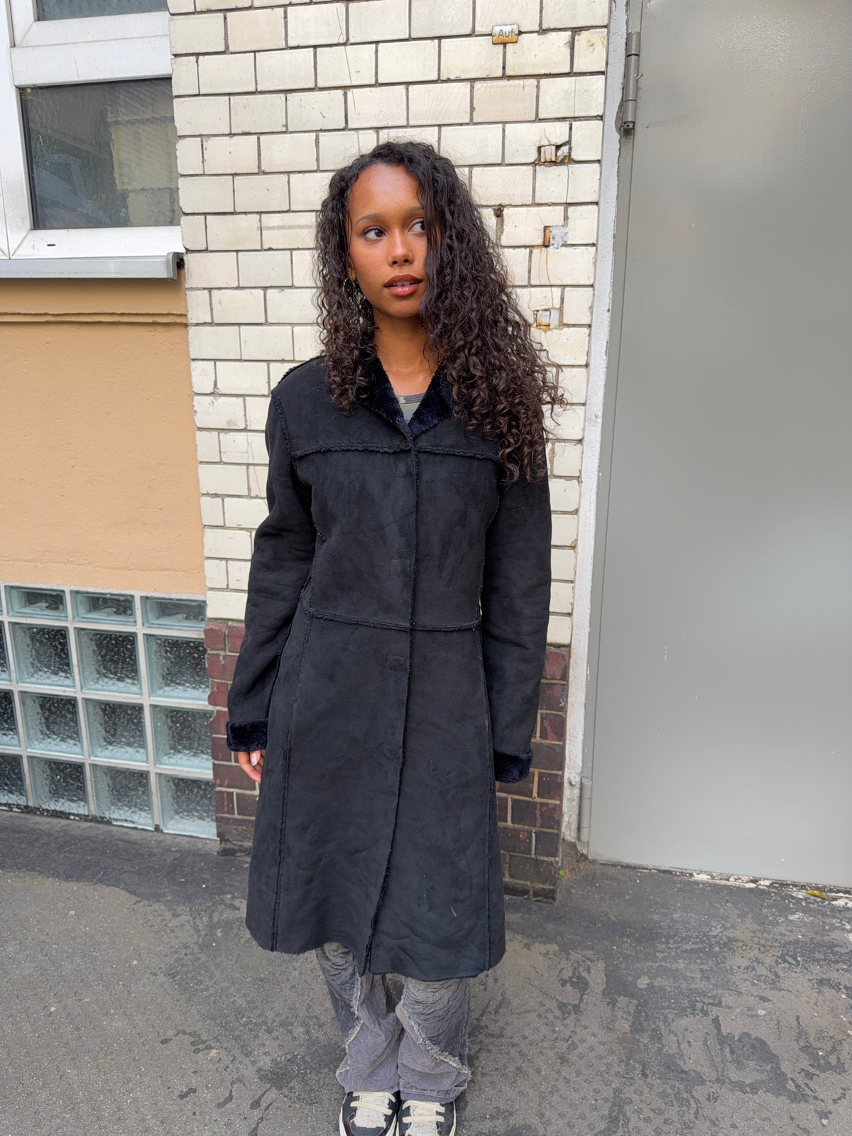 Black Afghan Coat