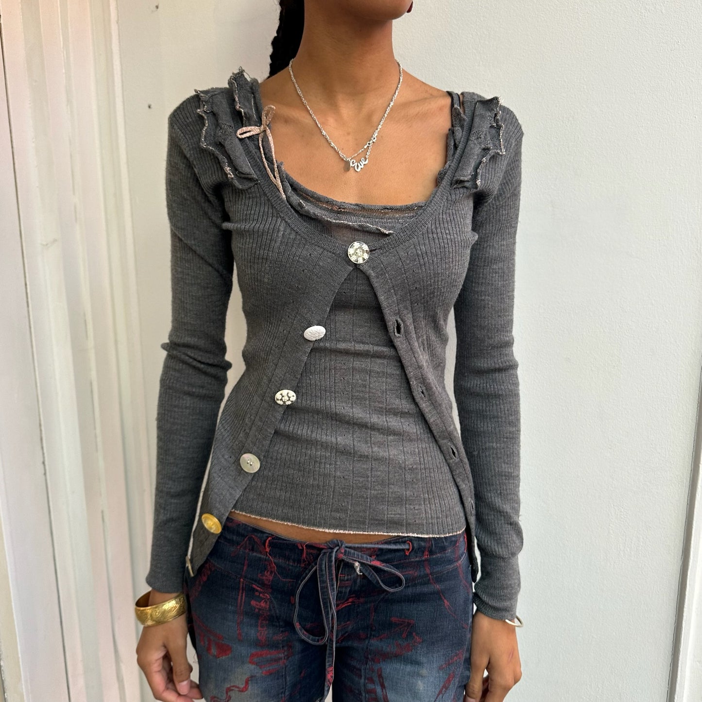 “Zu Elements” Cami & Cardigan Set