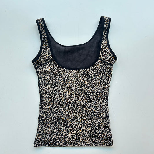 Cheetah-print Top
