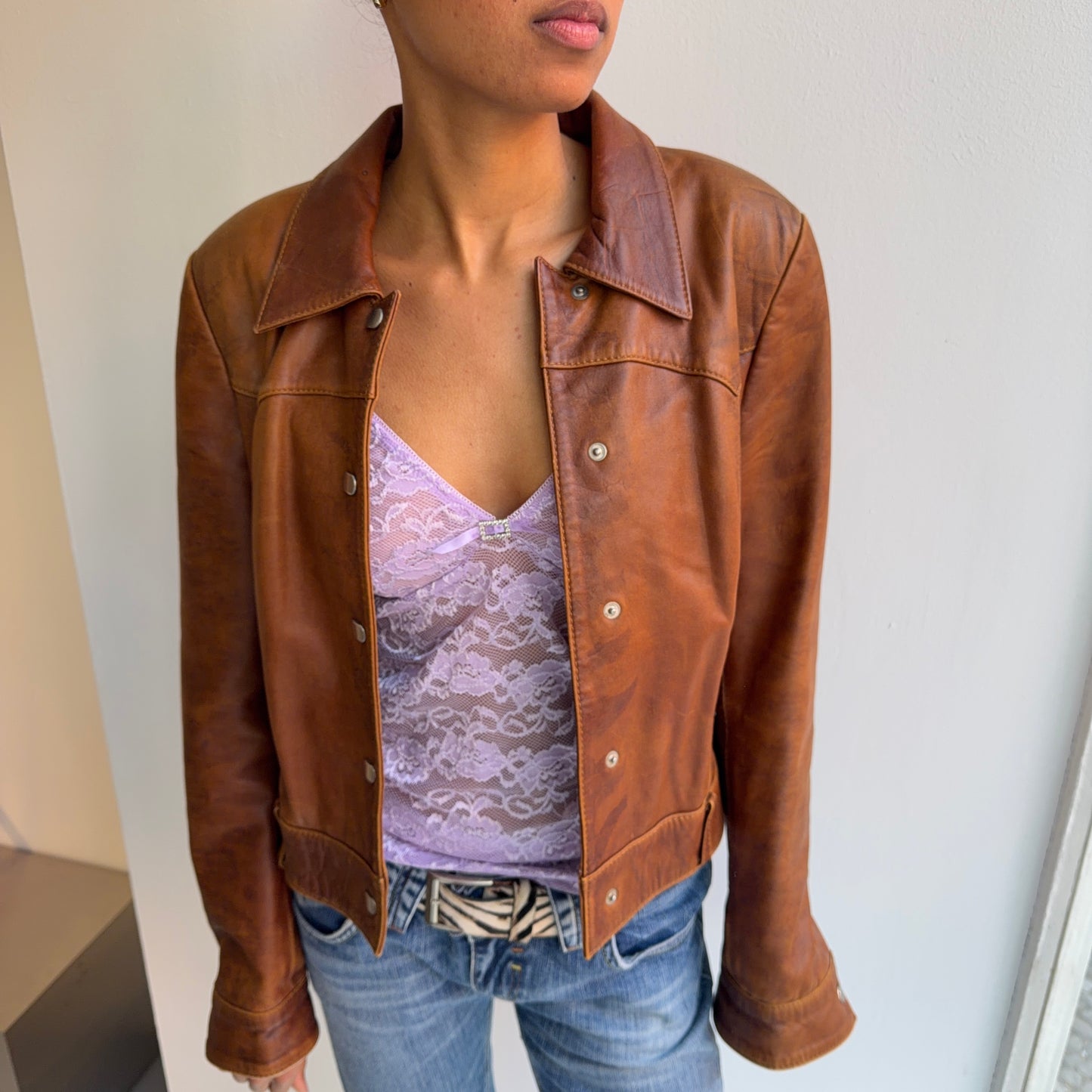 Brown Leather Jacket