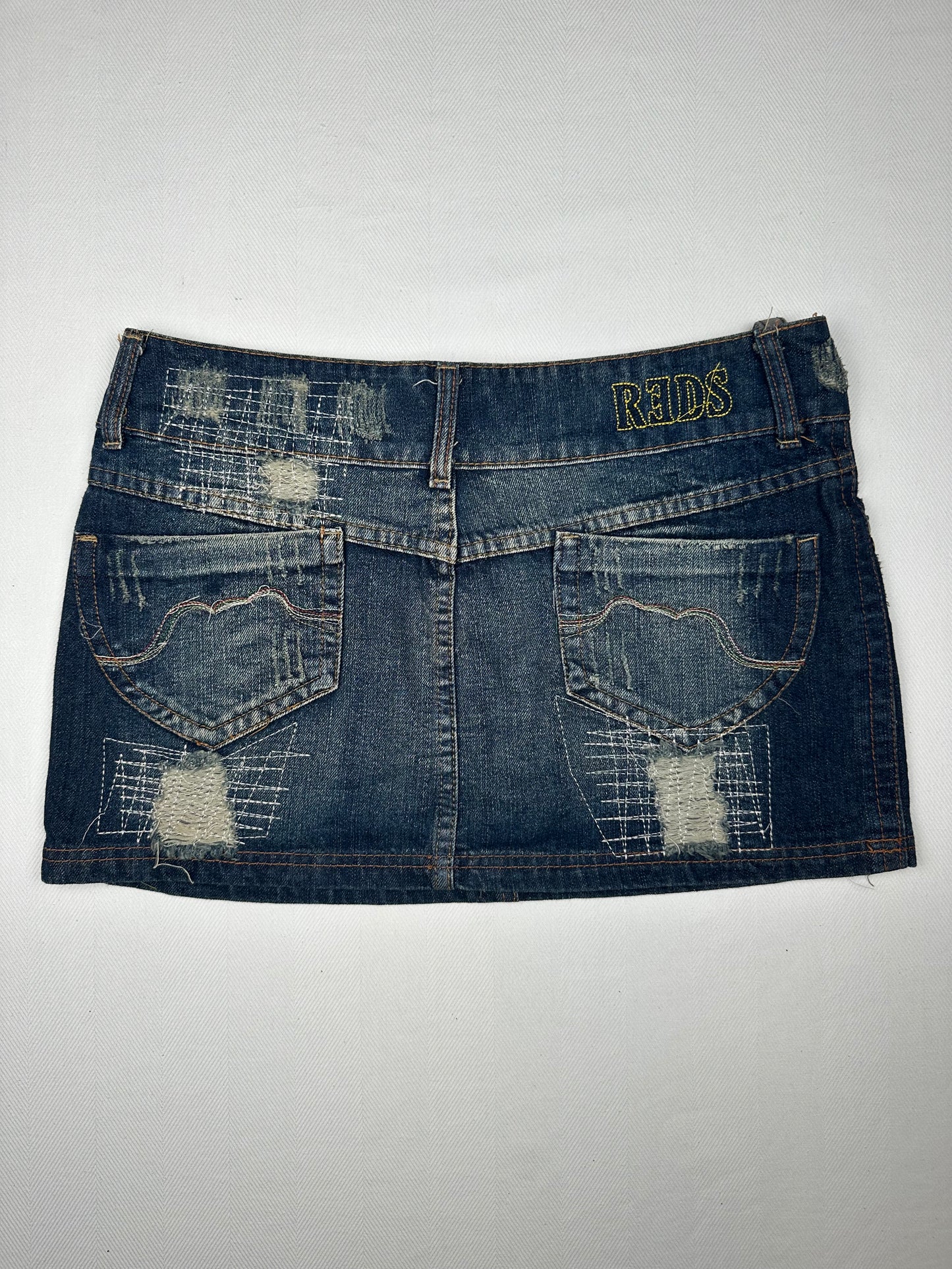 Distressed Miniskirt