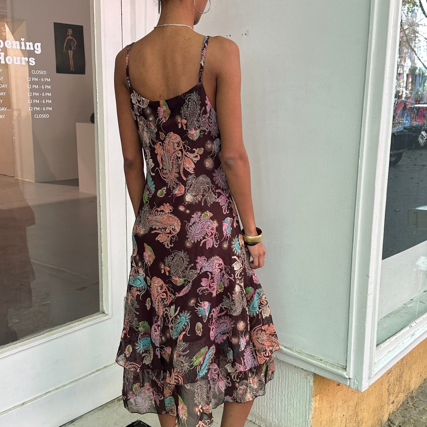 Braunes Kleid