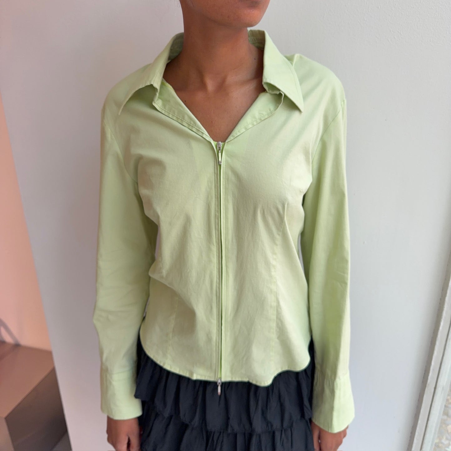 2000s Zip Blouse