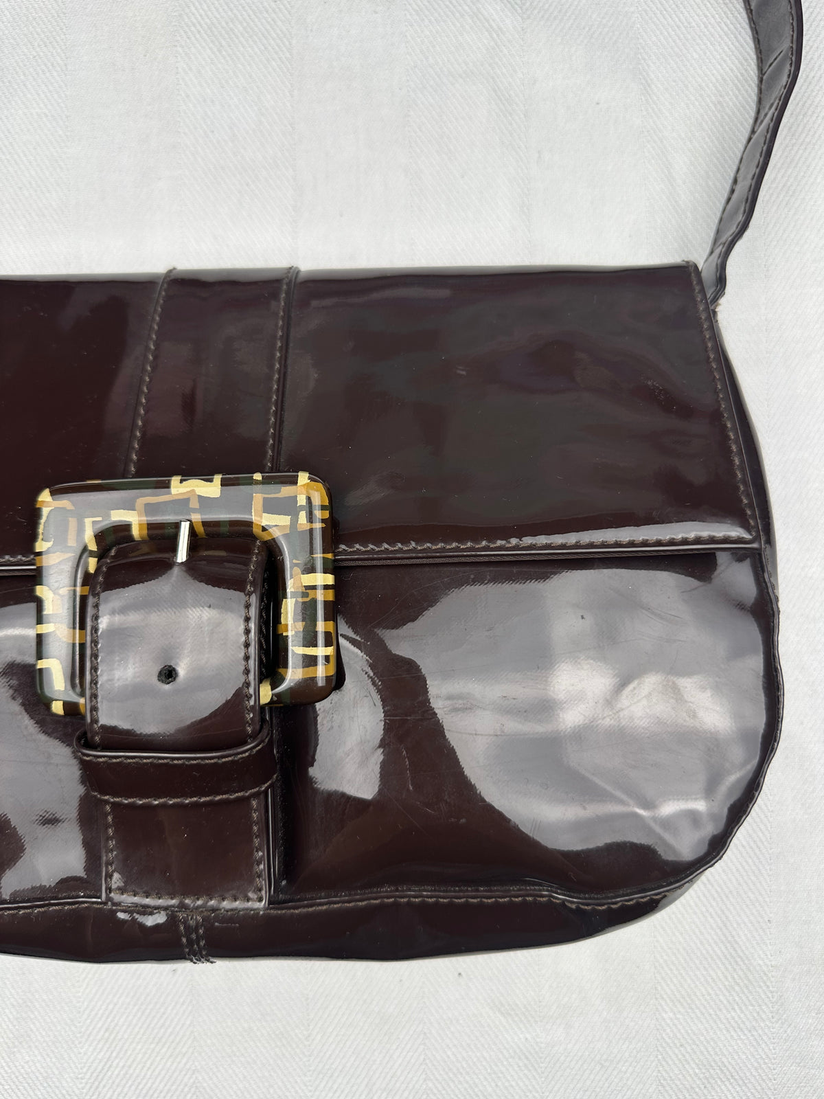 Brown Glossy Bag