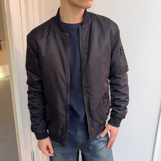 Black Bomber Jacket