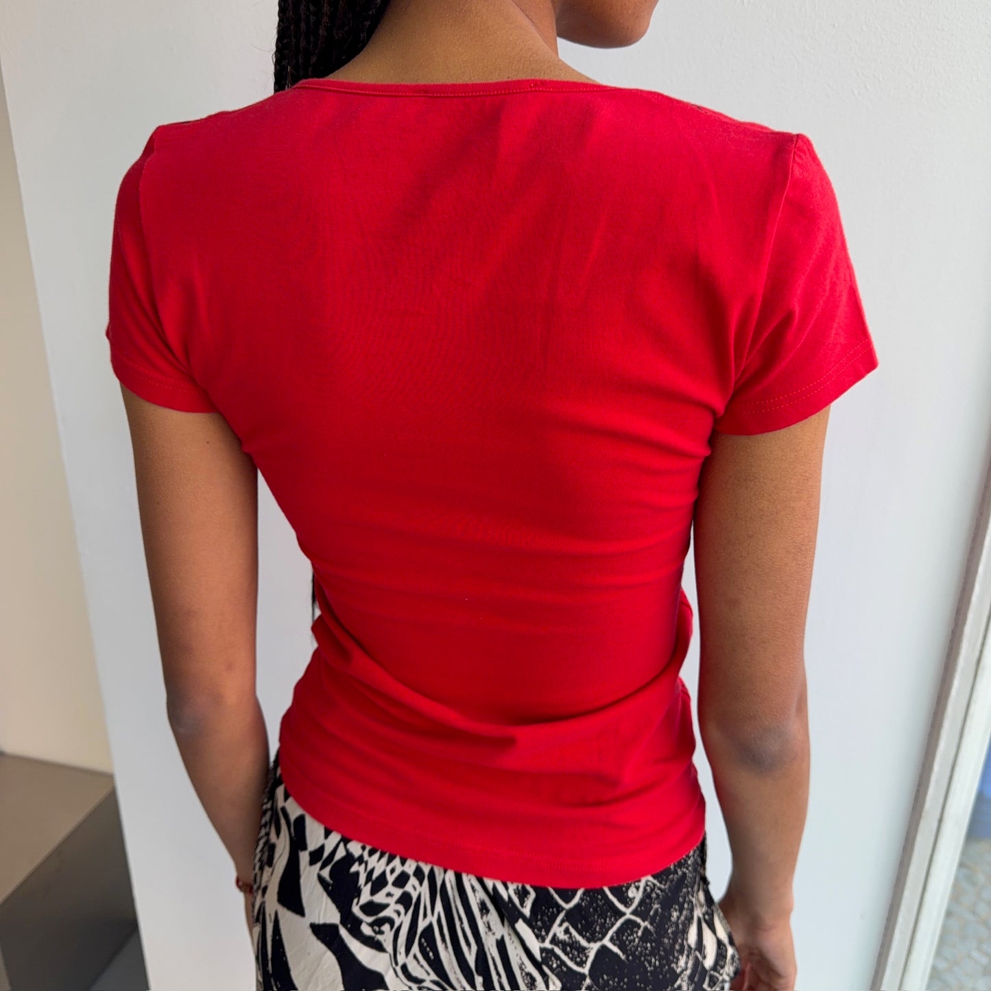 Red Baby Tee