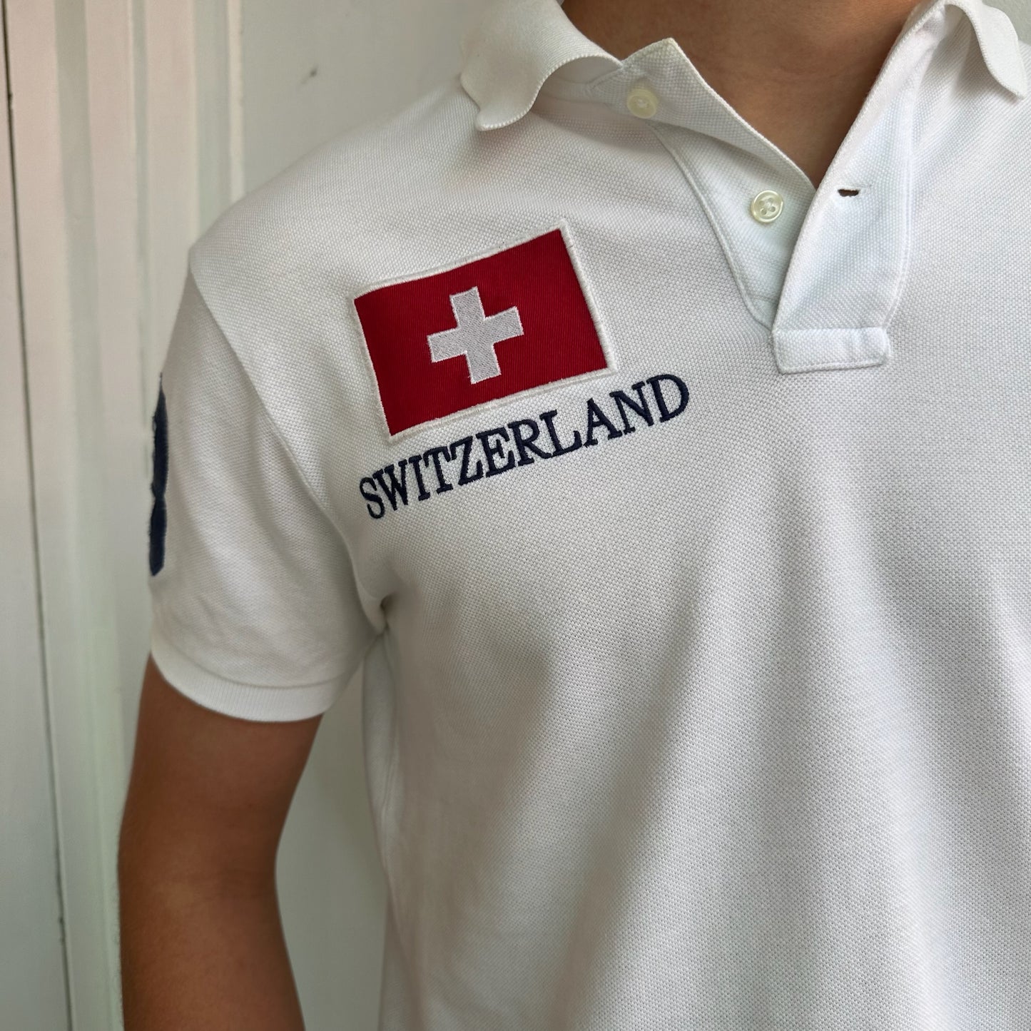 Weißes Ralph Lauren Polo