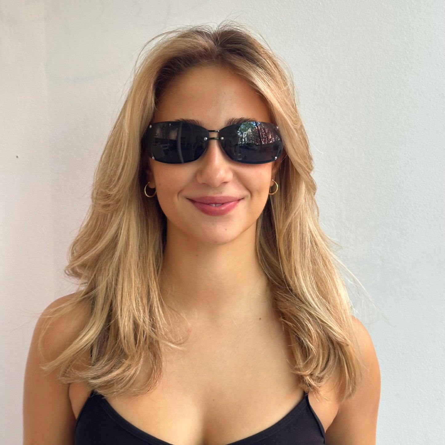 Schwarze Sonnenbrille