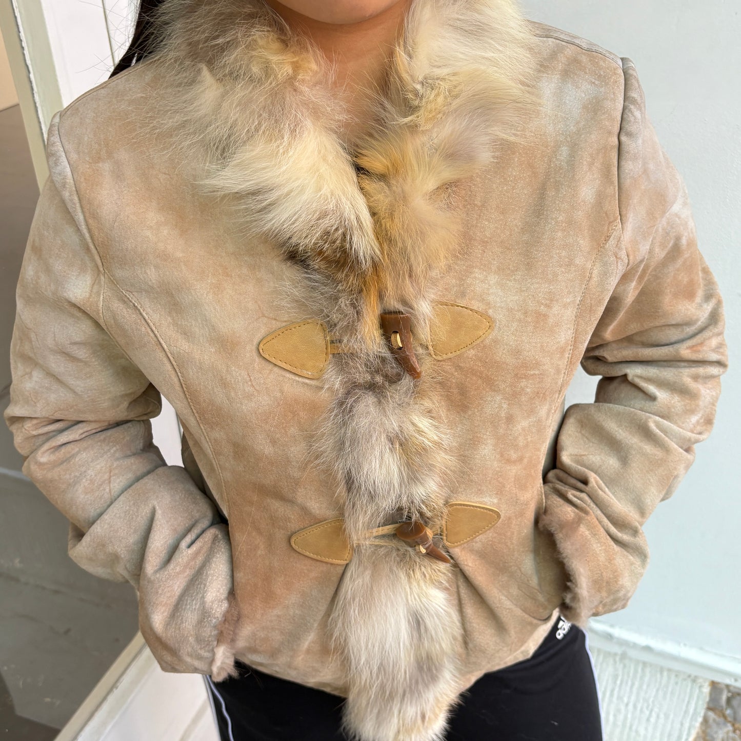 Wildlederjacke