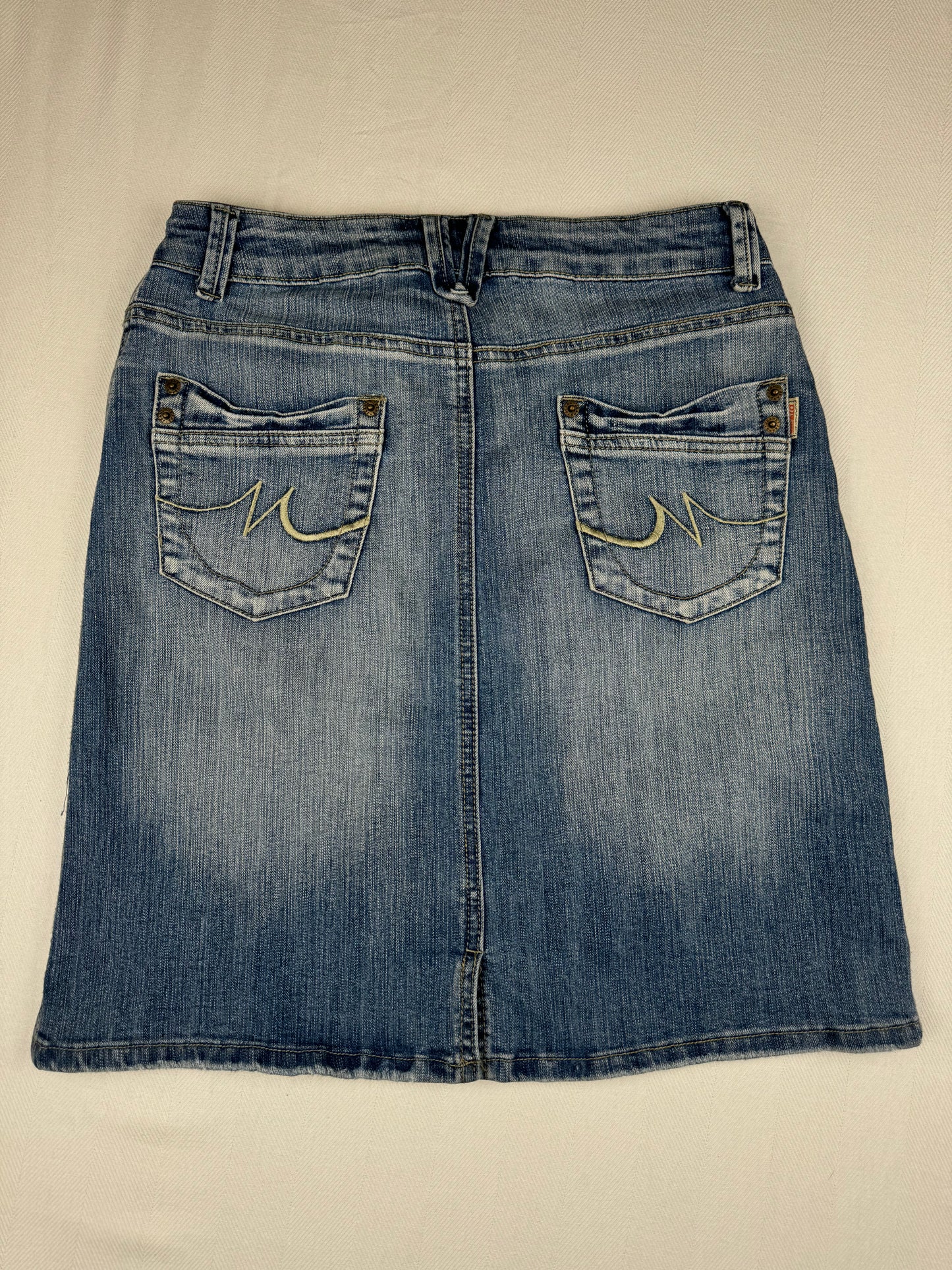Denim Midi Skirt