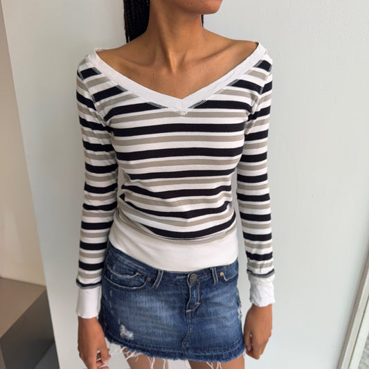 Striped Longsleeve Top