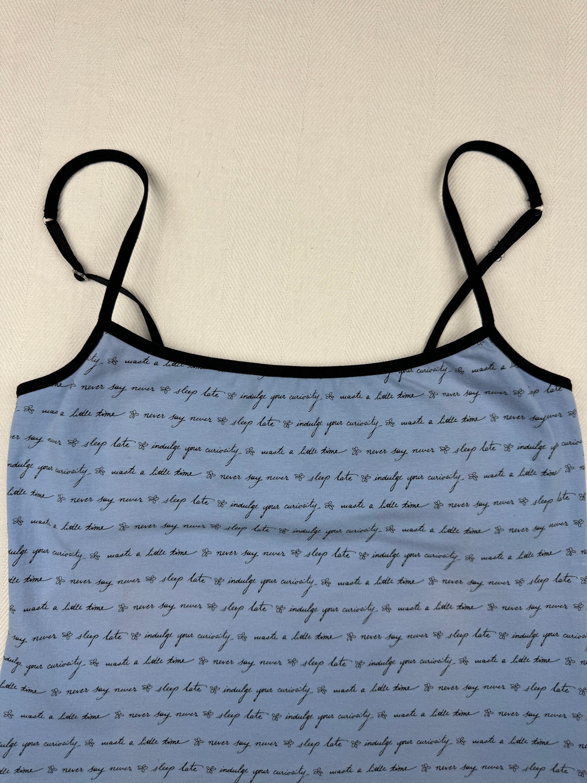 Blue Printed Cami