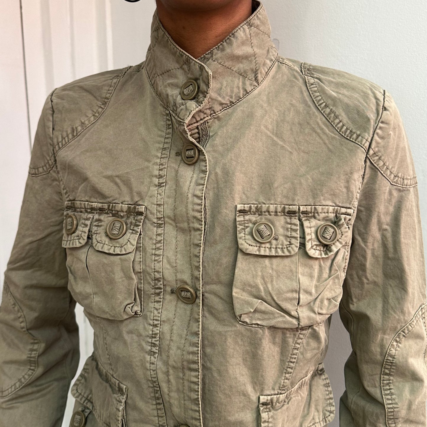 Grüne Jacke