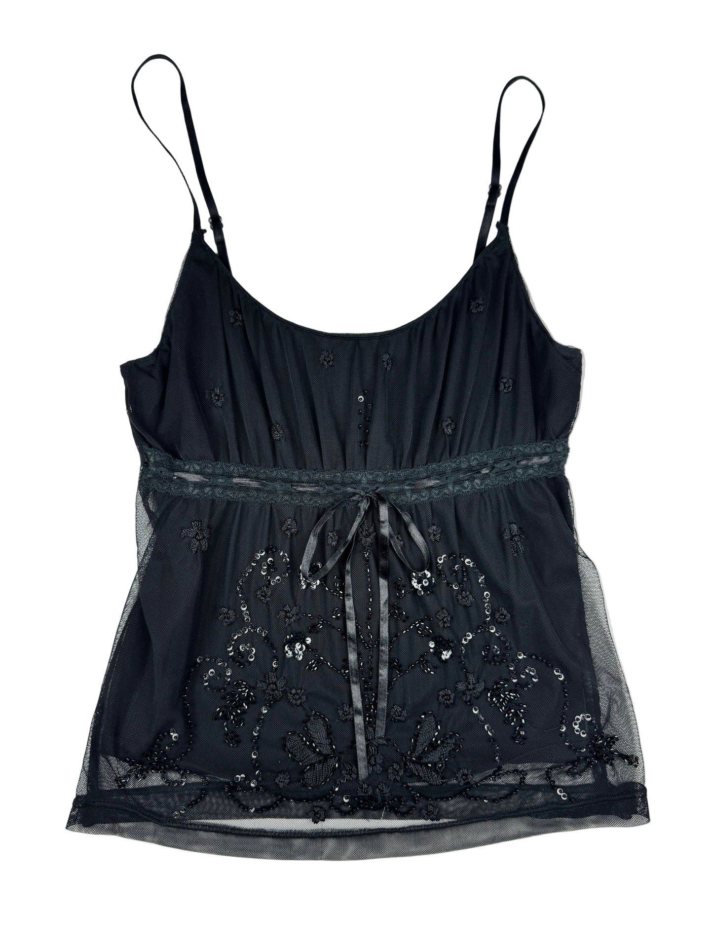 Black Sequin Top