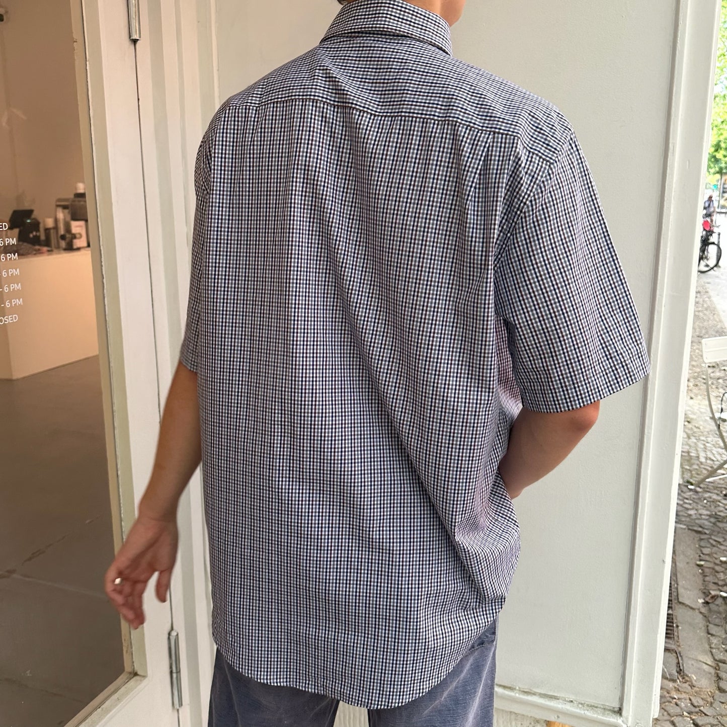Blue shirt