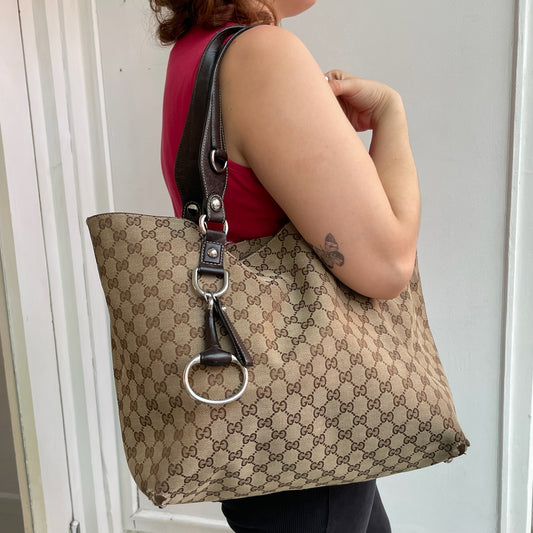 Vintage Gucci Britt Tote