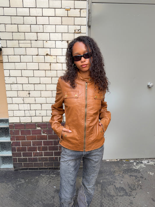 Brown Leather Jacket