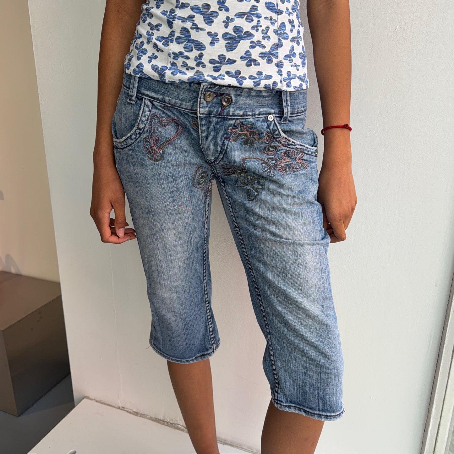 Denim Capris