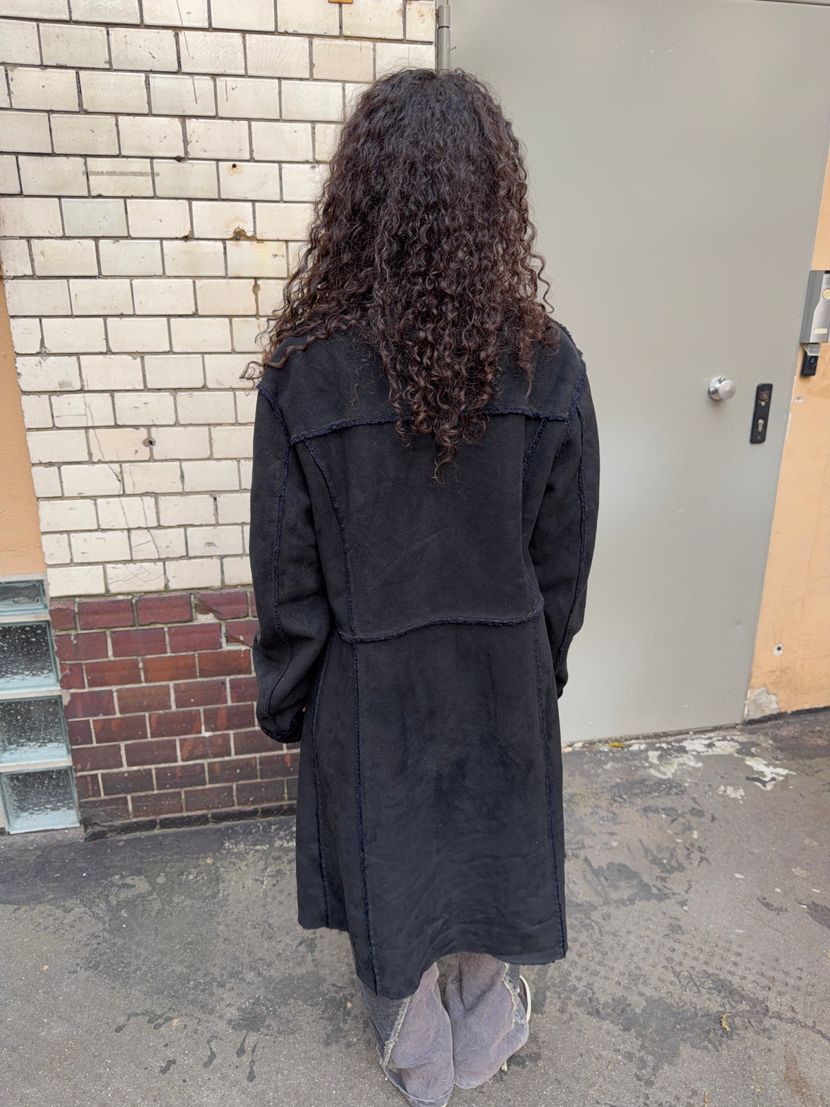 Black Afghan Coat