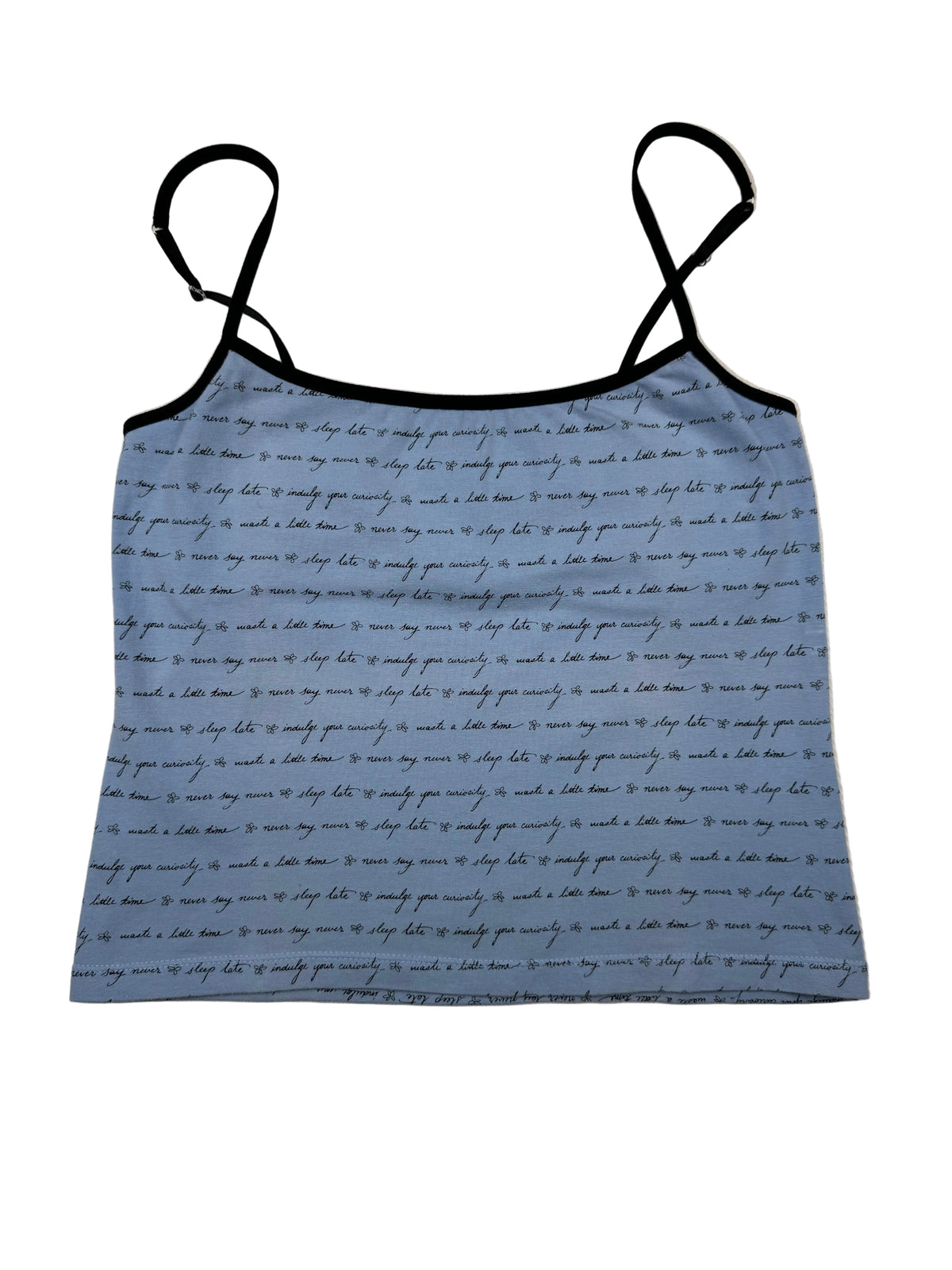 Blue Printed Cami