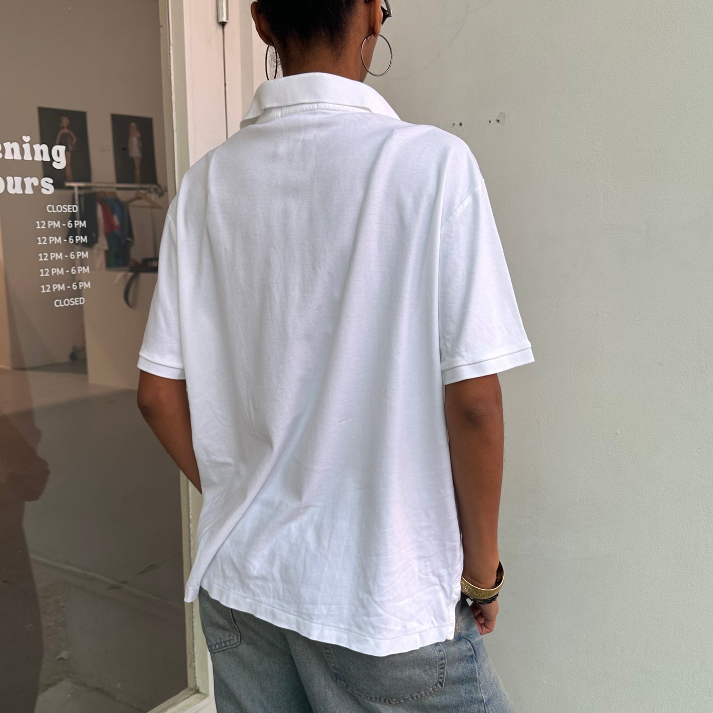 Weißes Ralph Lauren Polo T-shirt