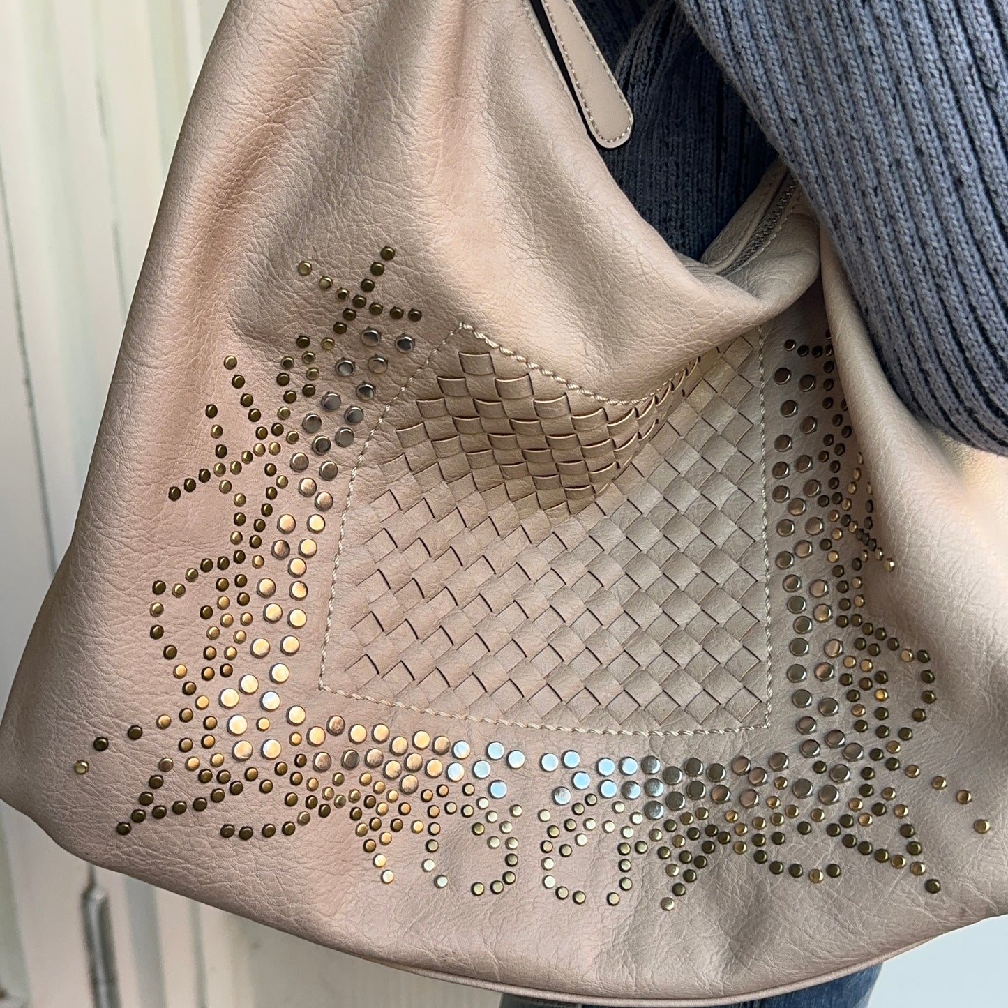 Sequined Hobo Bag