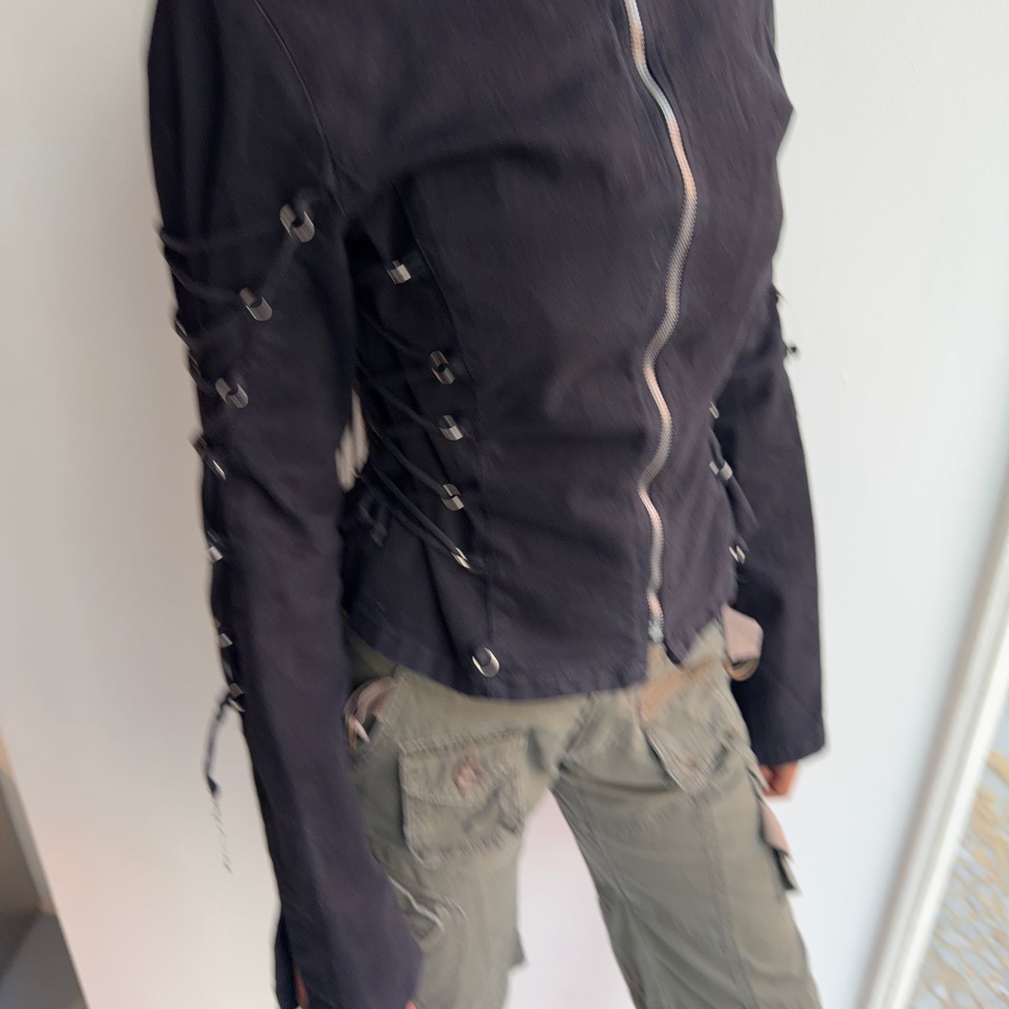 Lace-Up Jacket