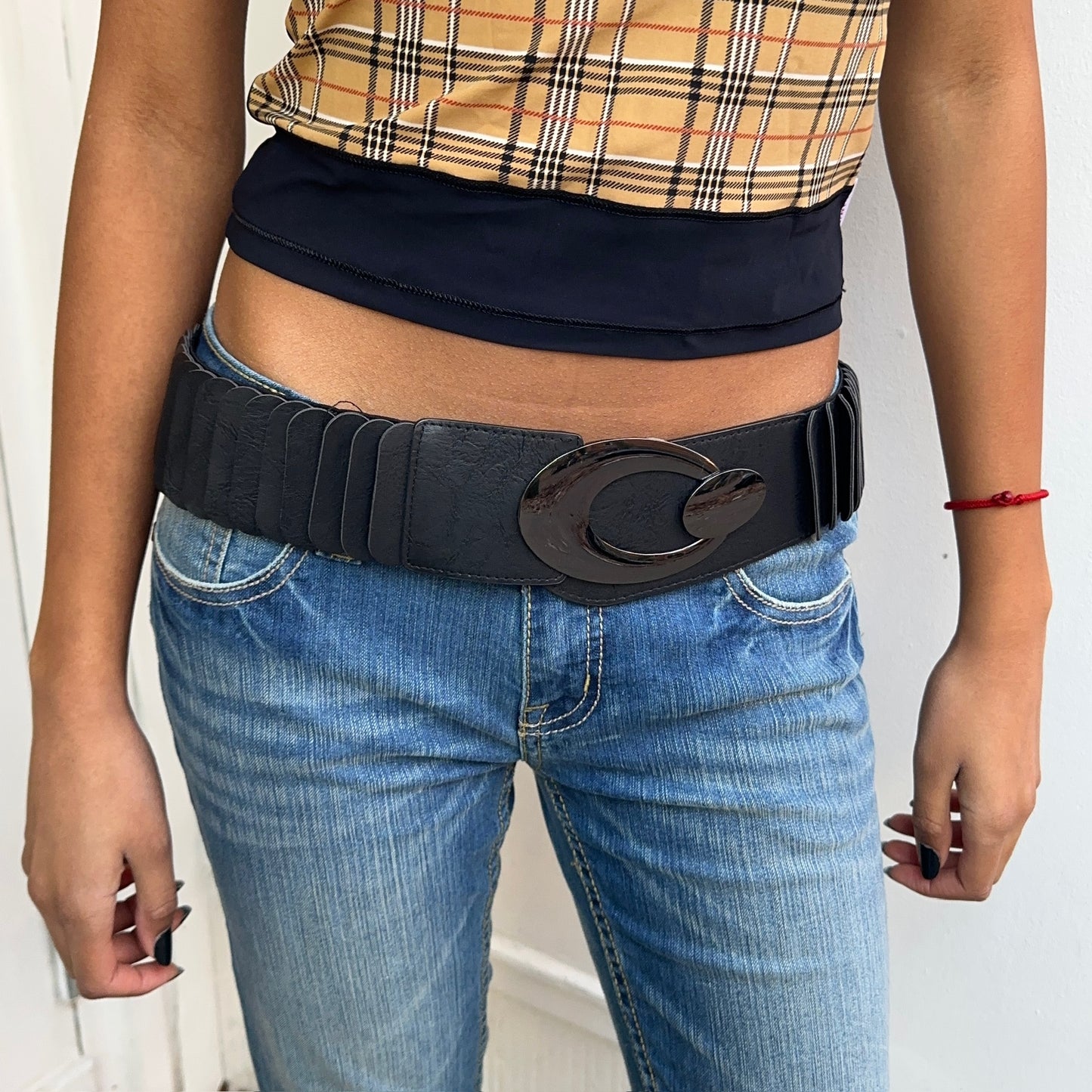 Oval Buckle belt