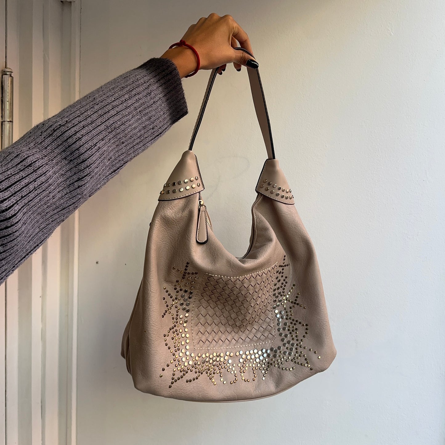Sequined Hobo Bag