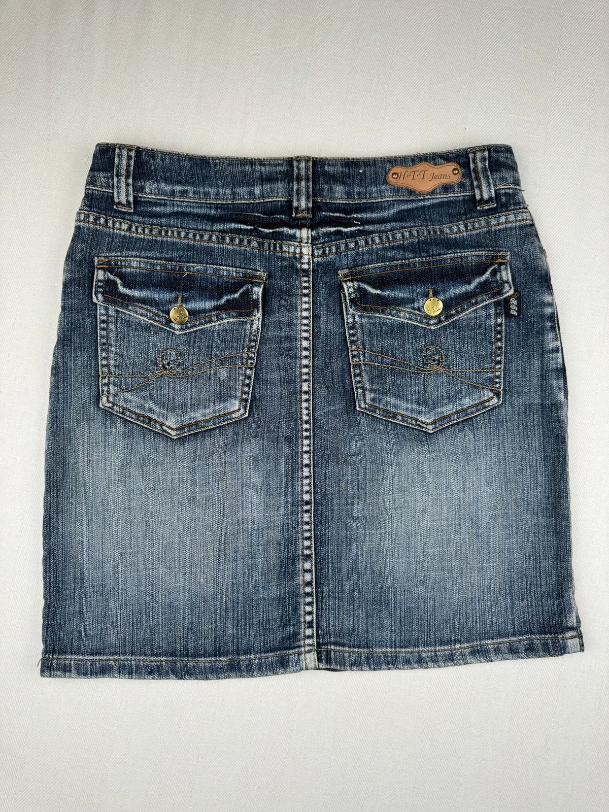 Denim Midi Skirt