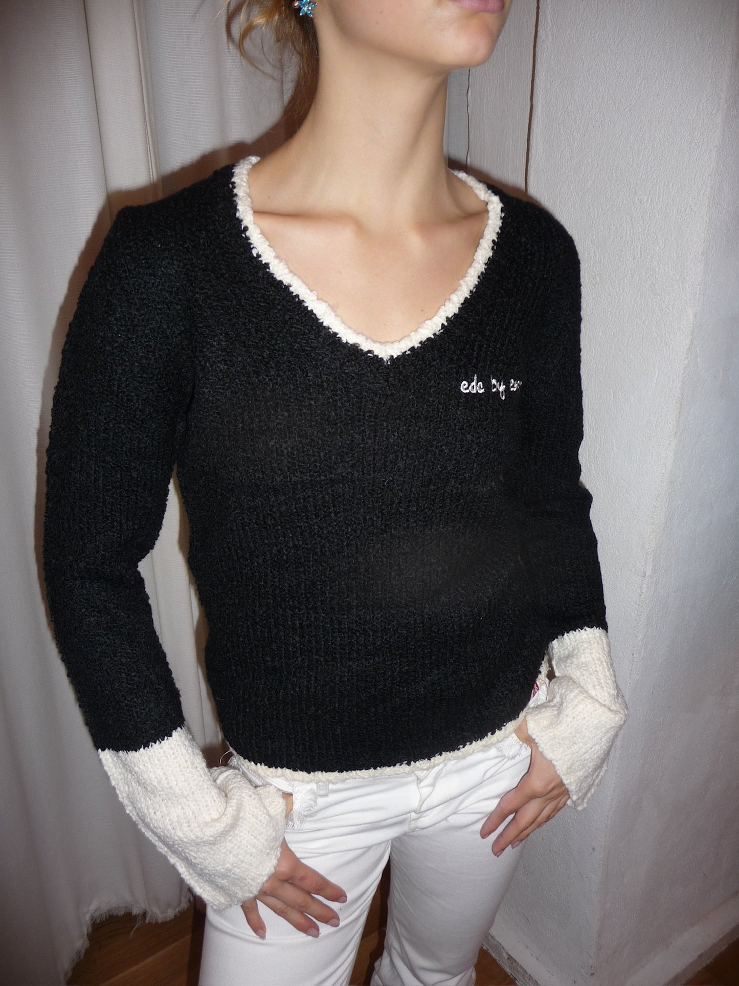 Schwarzer Pullover von Esprit