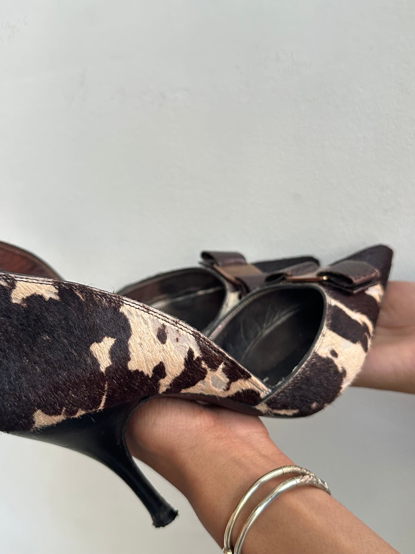 Ferragamo Kitten Heels