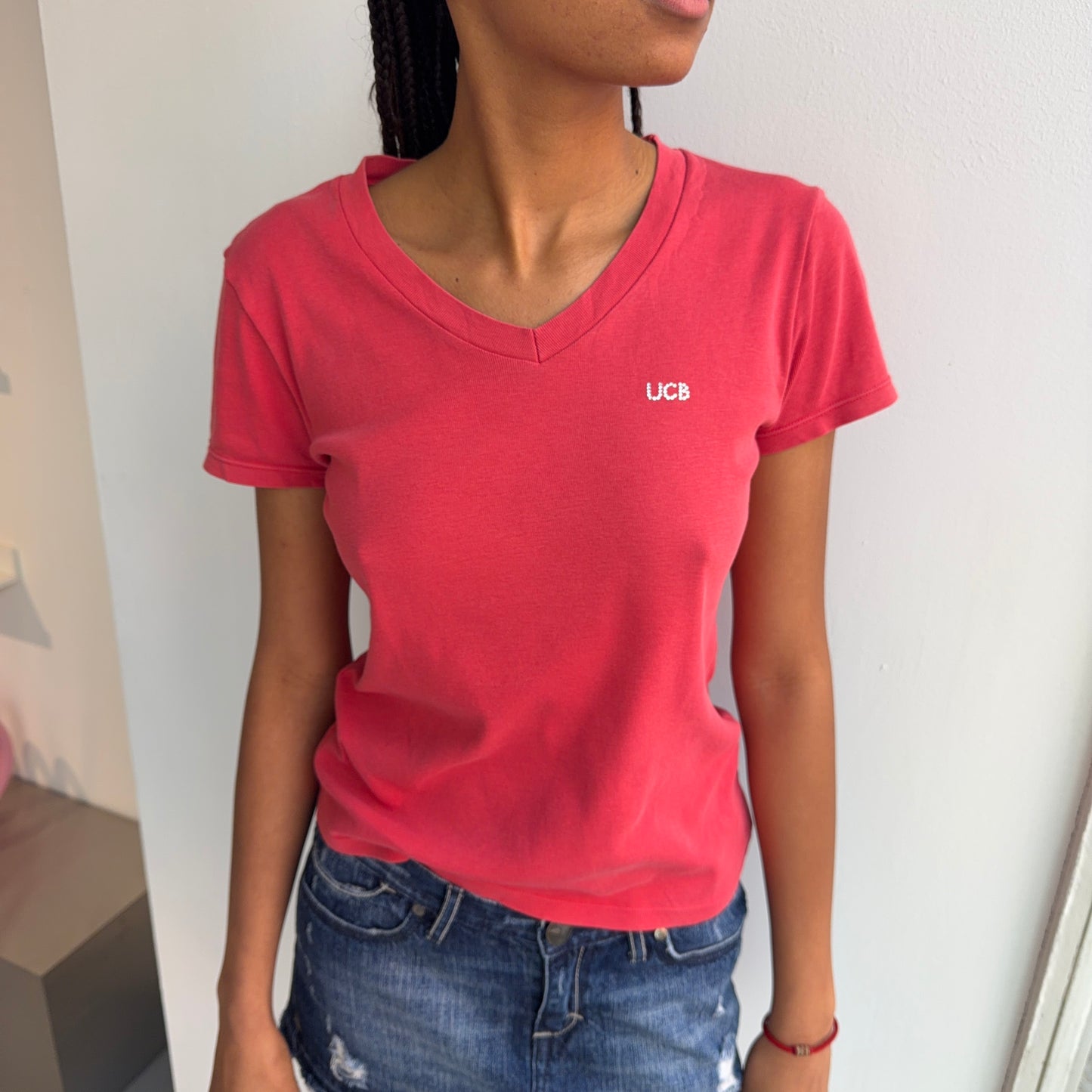 Coral Baby Tee