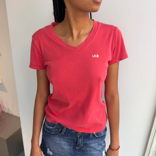 Coral Baby Tee