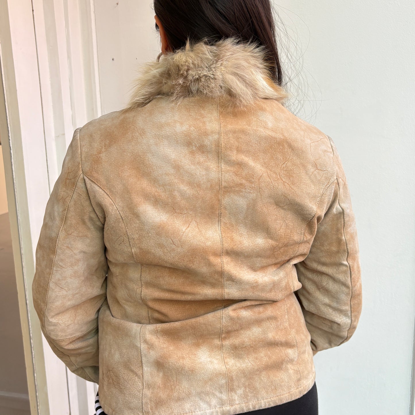 Wildlederjacke