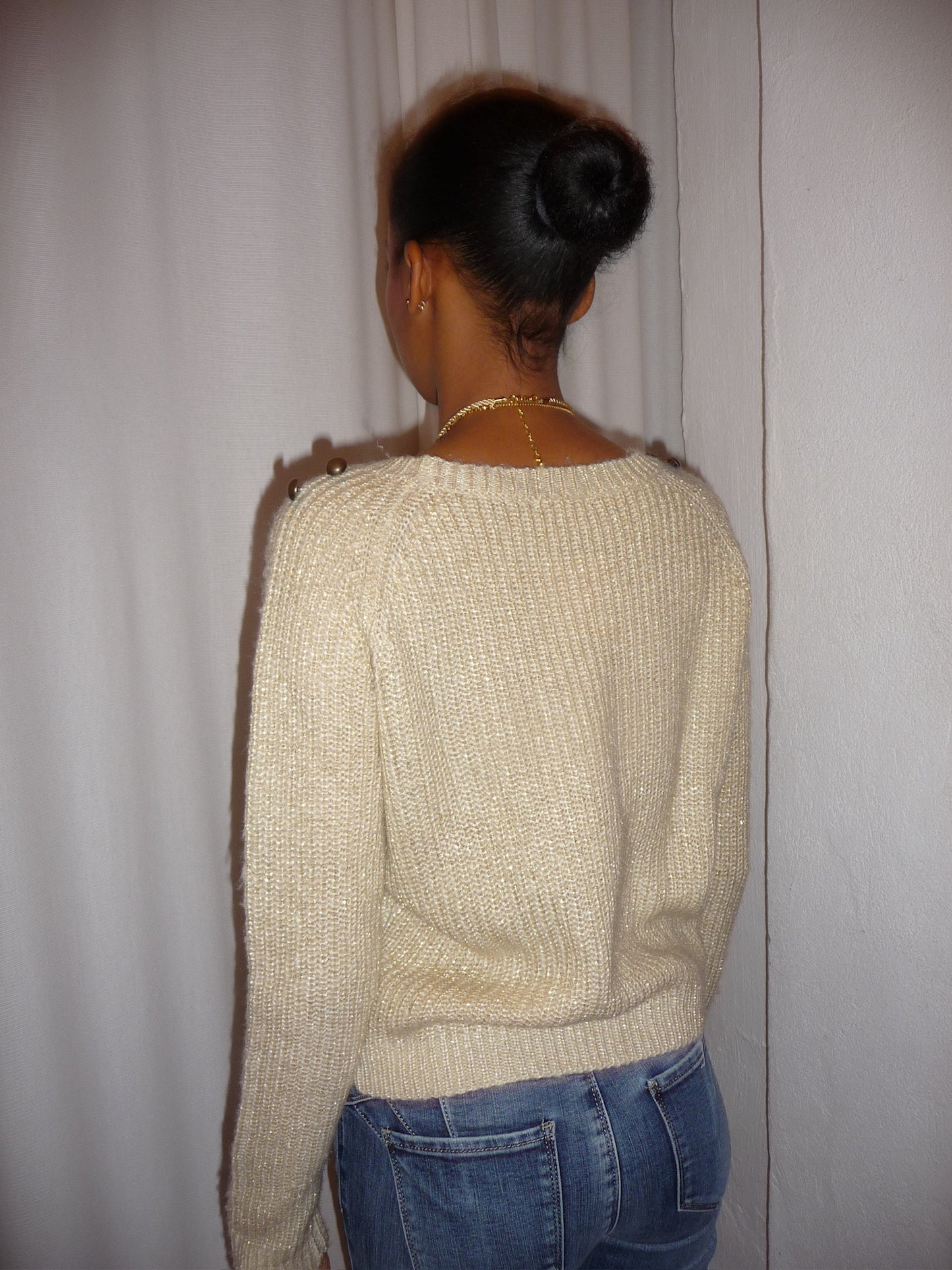 Glitzer Pullover