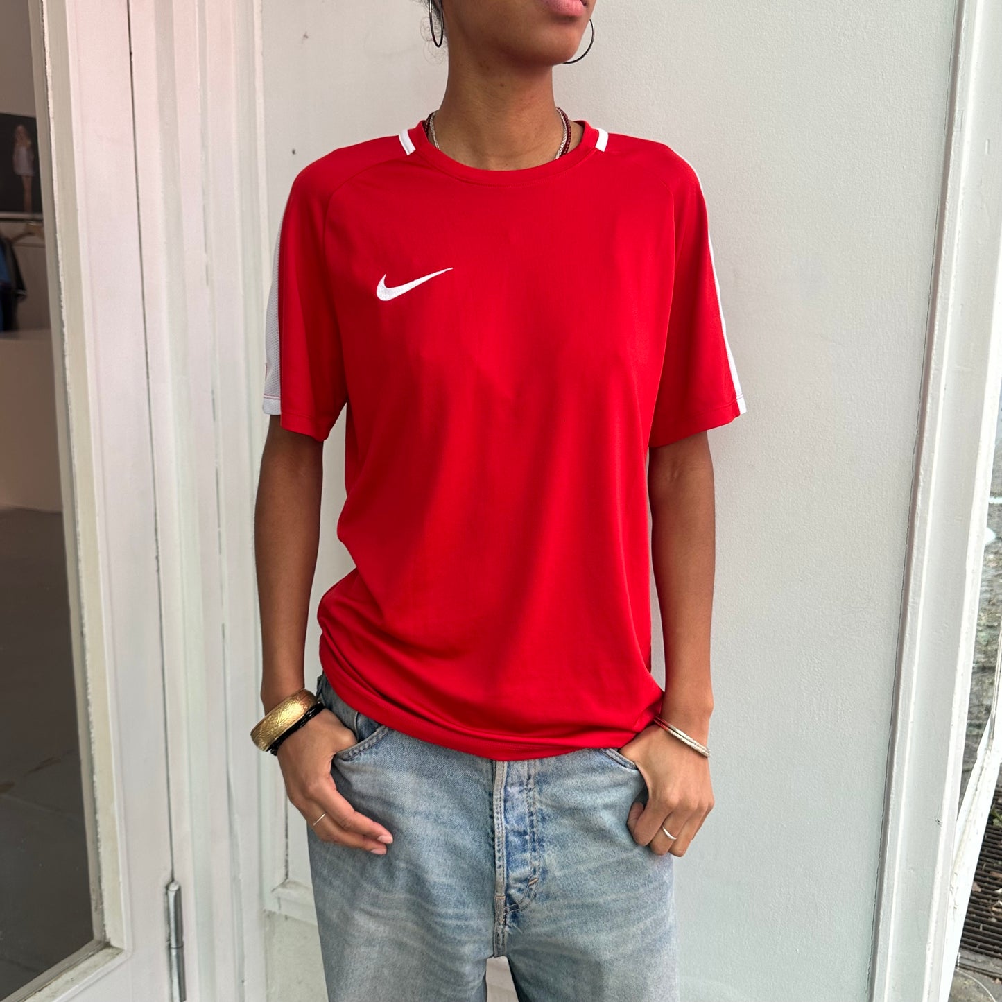Rotes Nike Top