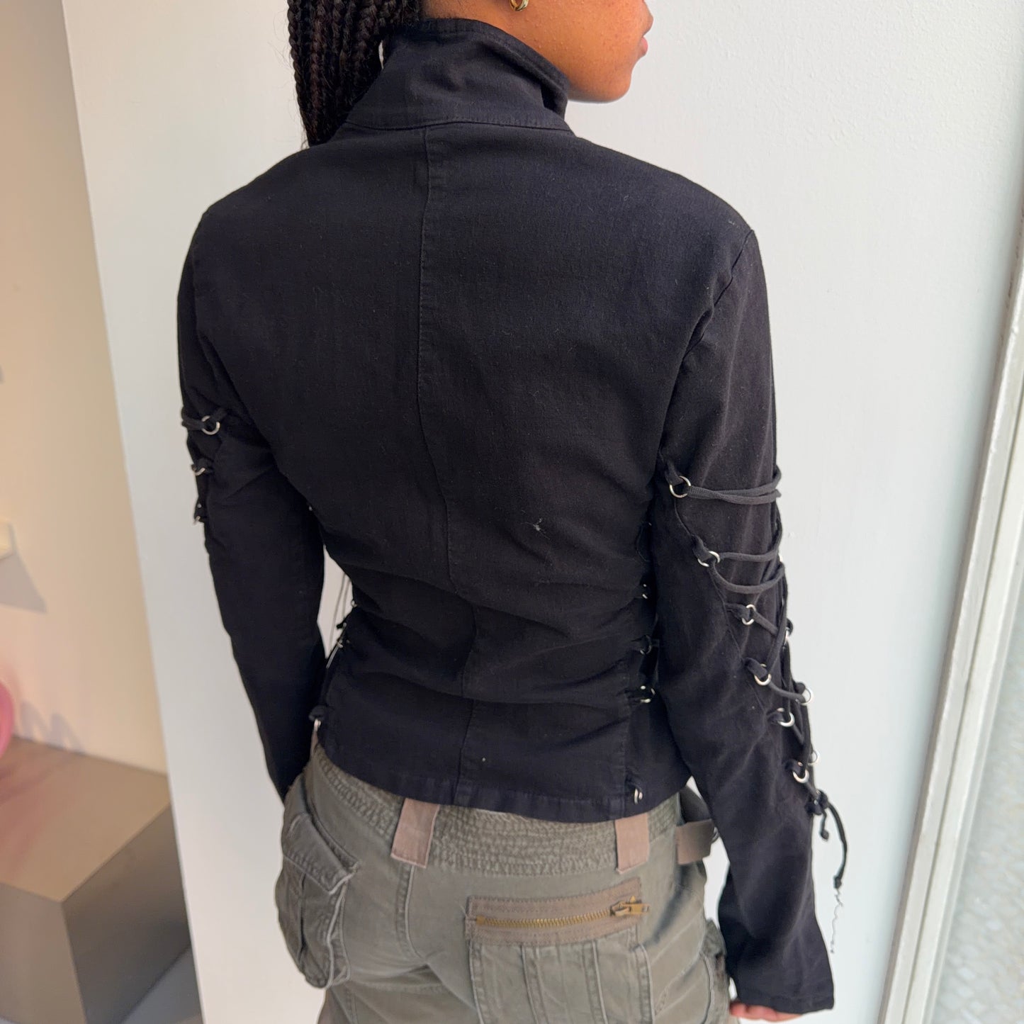 Lace-Up Jacket