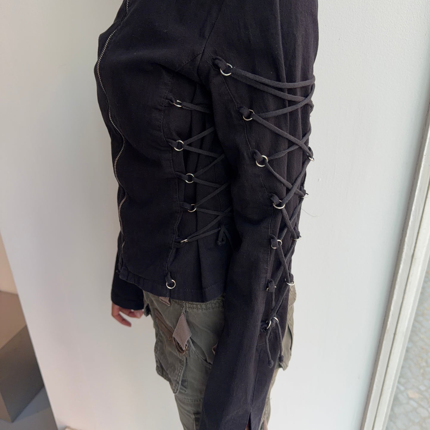 Lace-Up Jacket