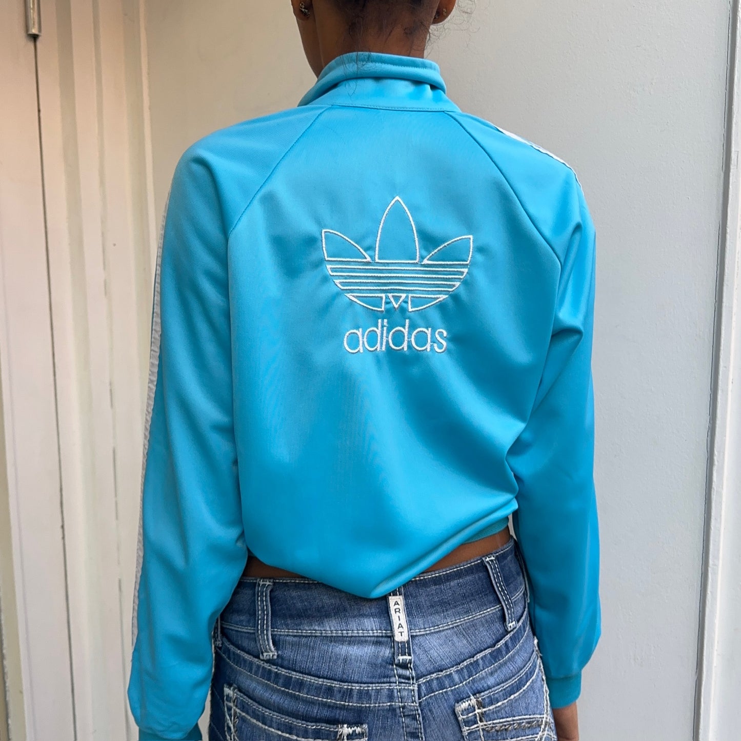 Blue Adidas Jacket