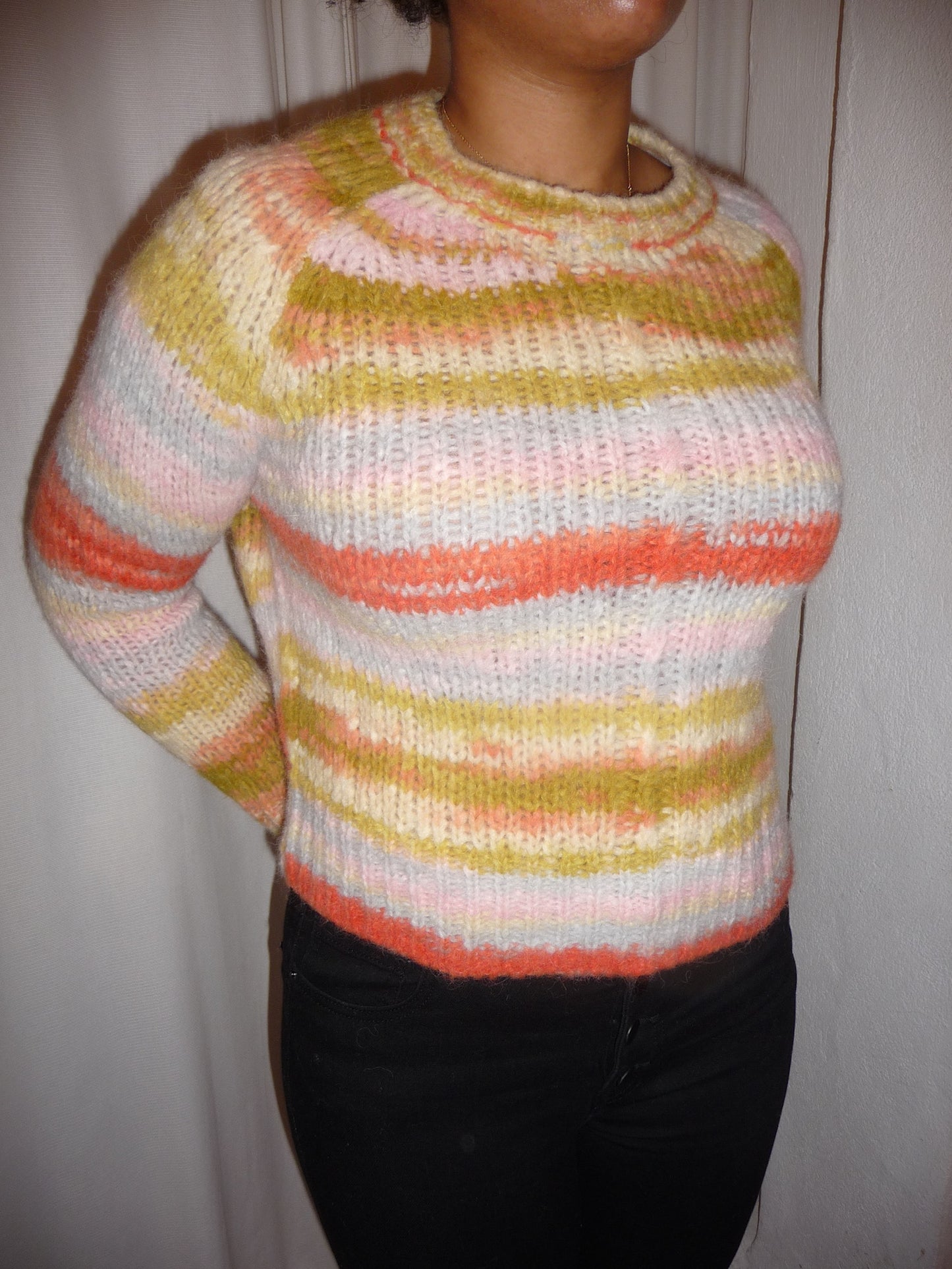 Bunter Pullover